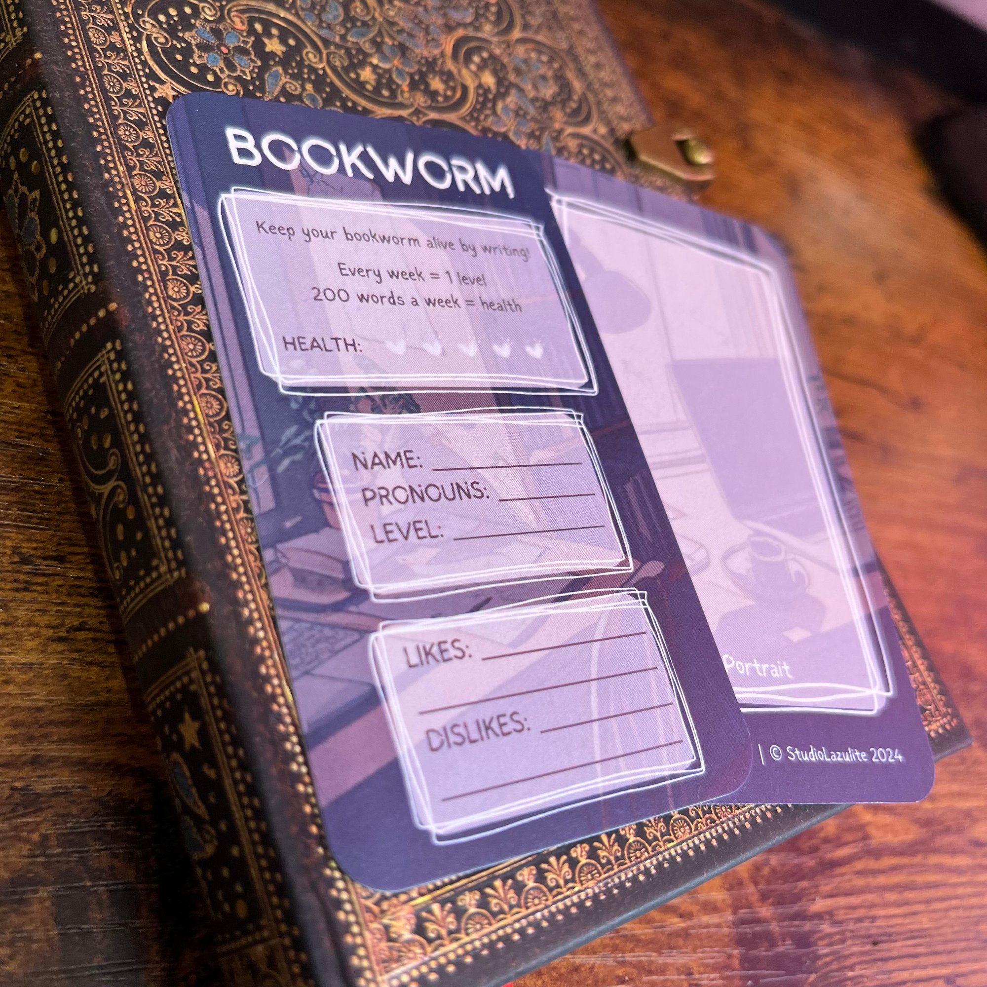 Bookworm GDC 2024 Game Card