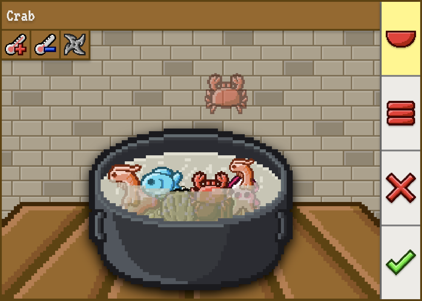 Critter Soup made in Infinite Chef