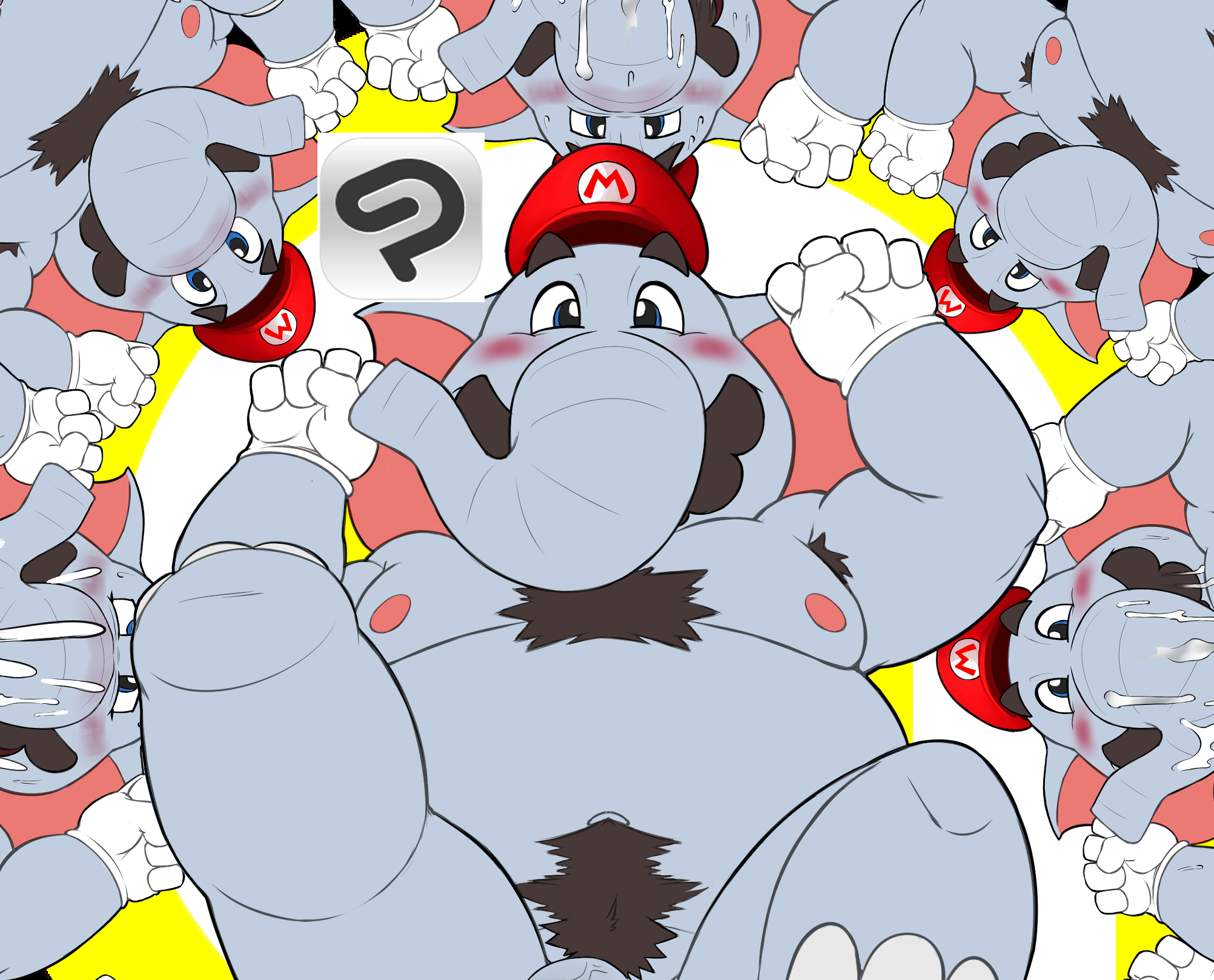 Art Pack Mr. Mario (NSFW)