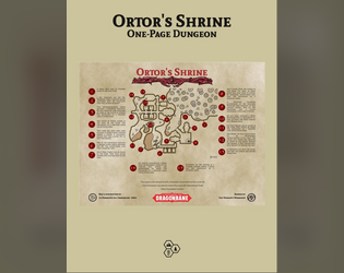 Ortor's Shrine - A supplement for Dragonbane  