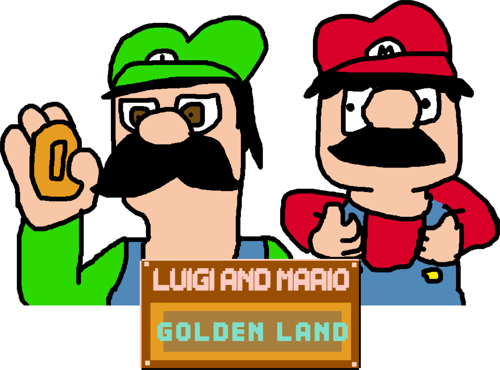 Luigi and Mario Golden Land