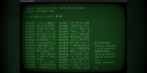 Cover image for Fallout Terminal Hacking