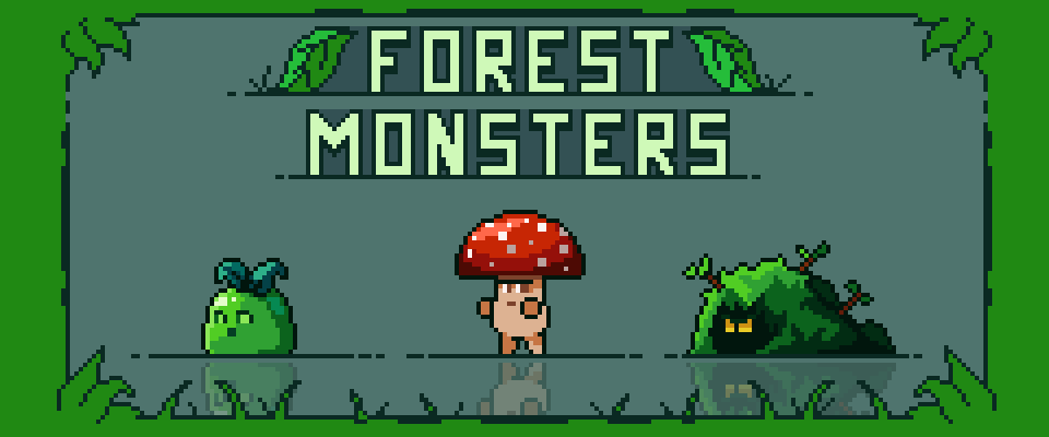 Forest Monsters 2D Pixel Art
