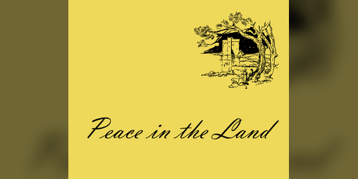 Cover image for Peace in the Land