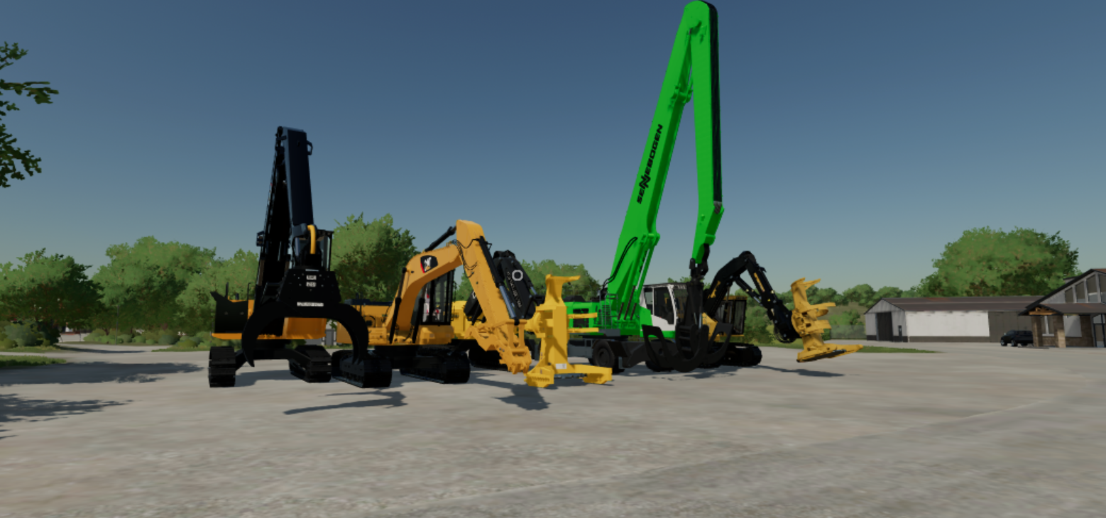 forestry machine pack (edits of some mods)