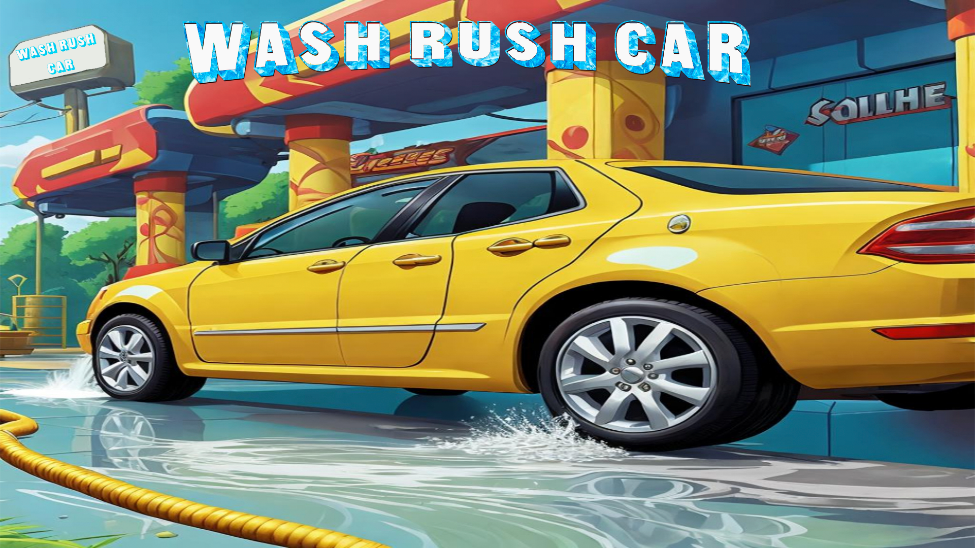 Wash Rush Car