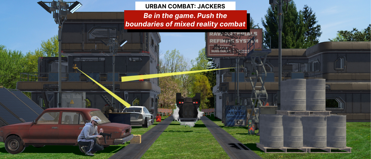 Urban Combat: Jackers Mixed Reality campaign