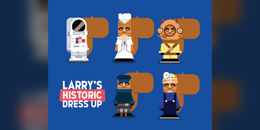 Cover image for Larry's Historic Dress Up