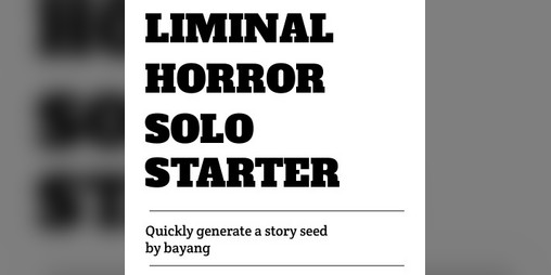 Cover image for liminal-horror-solo-starter