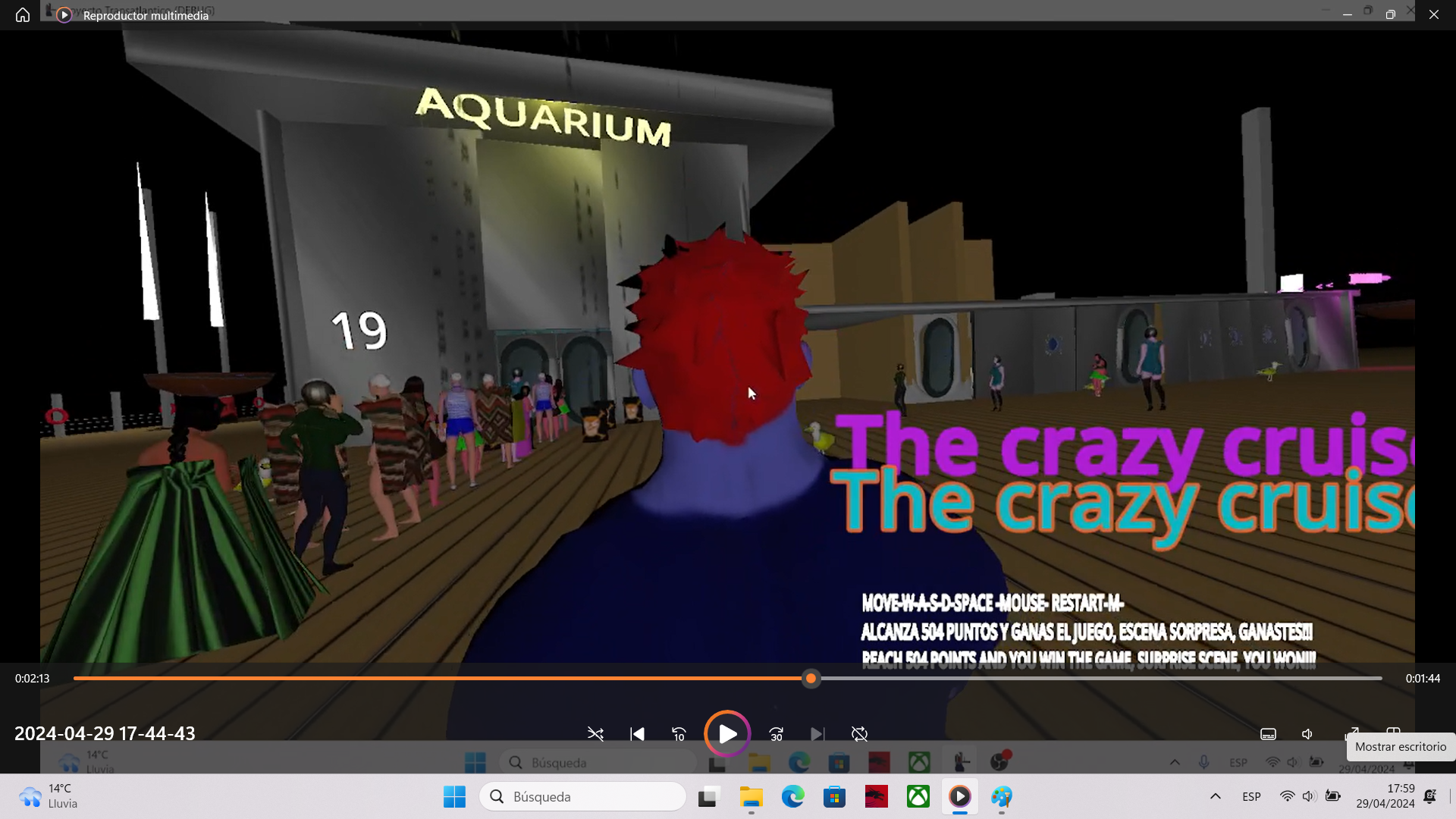 Cover image for The crazy cruise.
