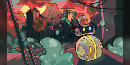 Cover image for Last Robot In Earth