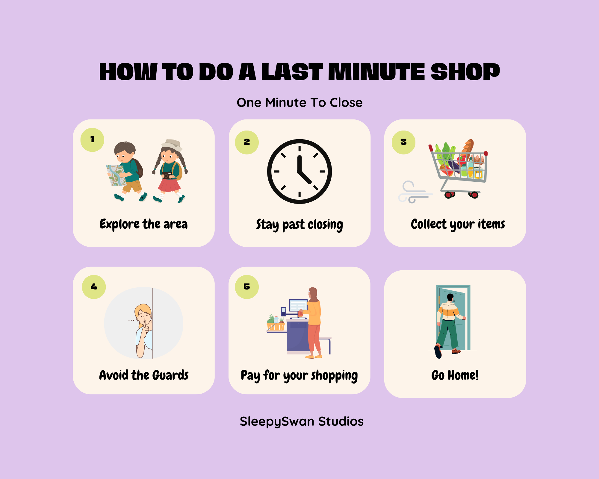How to do a last Minute Shop