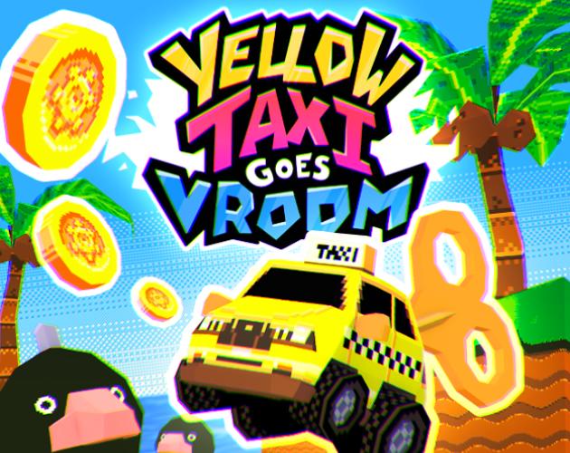 Cover image for Yellow Taxi Goes Vroom