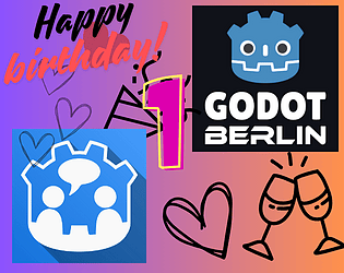 Happy Birthday Godot Usergroup Berlin!