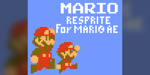Cover image for Mario ReSprite skin for Mari0 AE