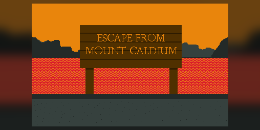 Cover image for ESCAPE FROM MOUNT CALDIUM