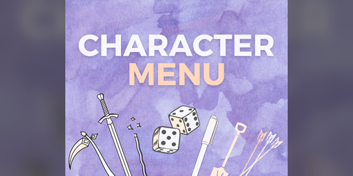 Cover image for character menu