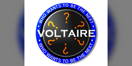 Cover image for Who Wants To Be The Next Voltaire?