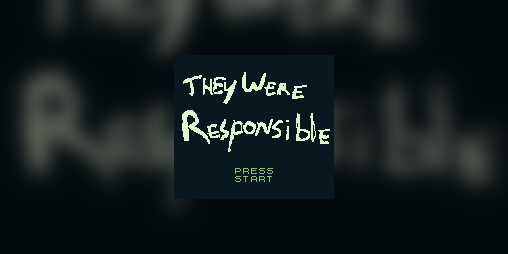 Cover image for They Were Responsible