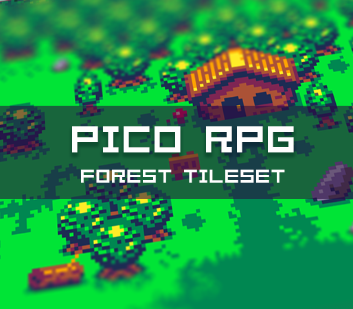 PICO RPG : Forest Tileset