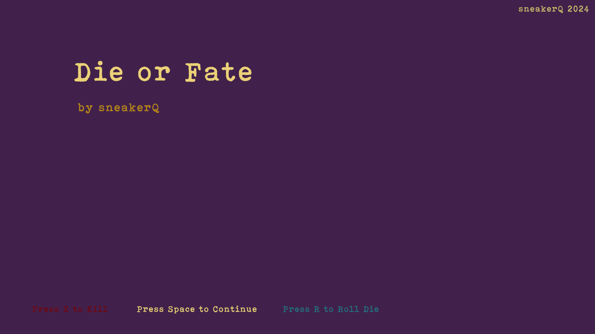 Cover image for Die or Fate