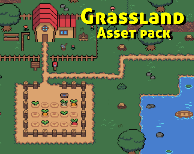 Grassland Asset Pack By HSG grassland-asset-pack-by-hsg