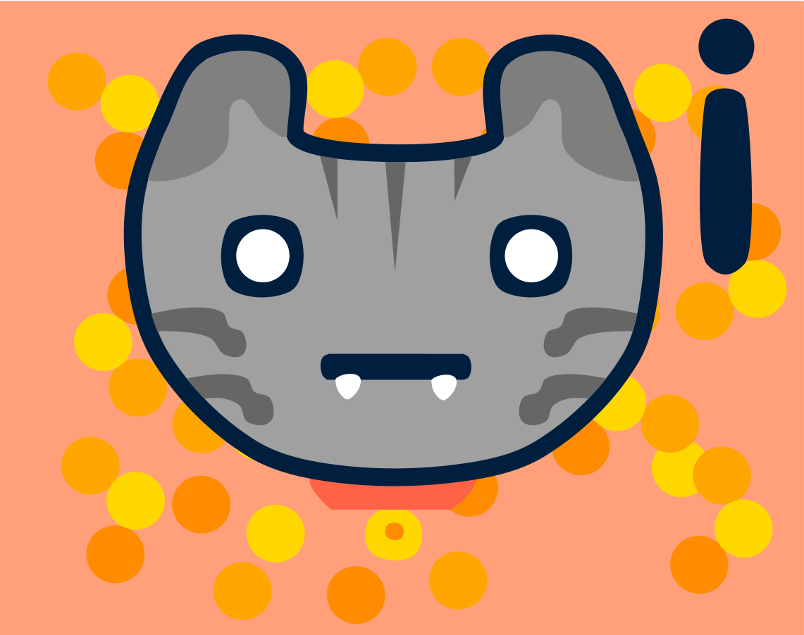 Scared Cat By Chipiron Studios
