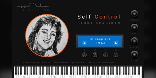 Cover image for Laura Branigan - Self Control | Free Cover VST