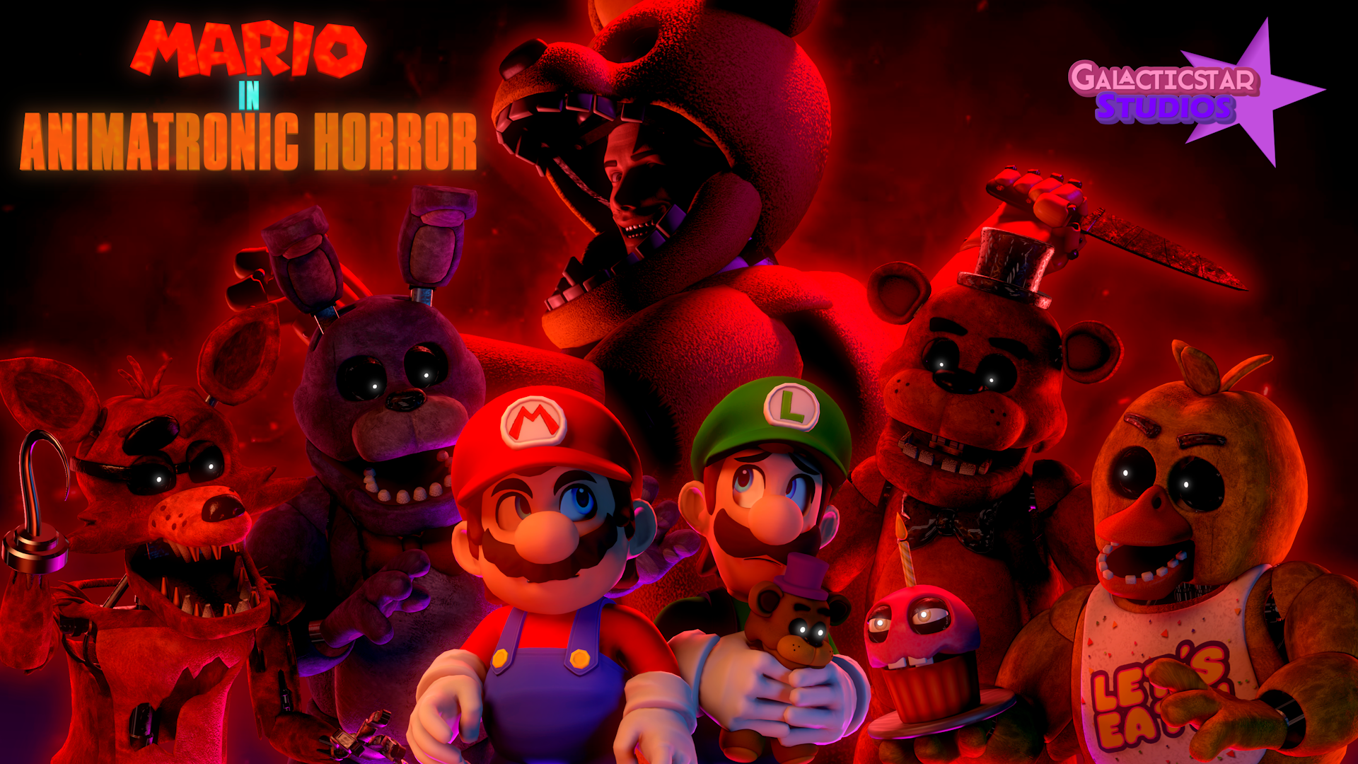 Mario In Animatronic Horror