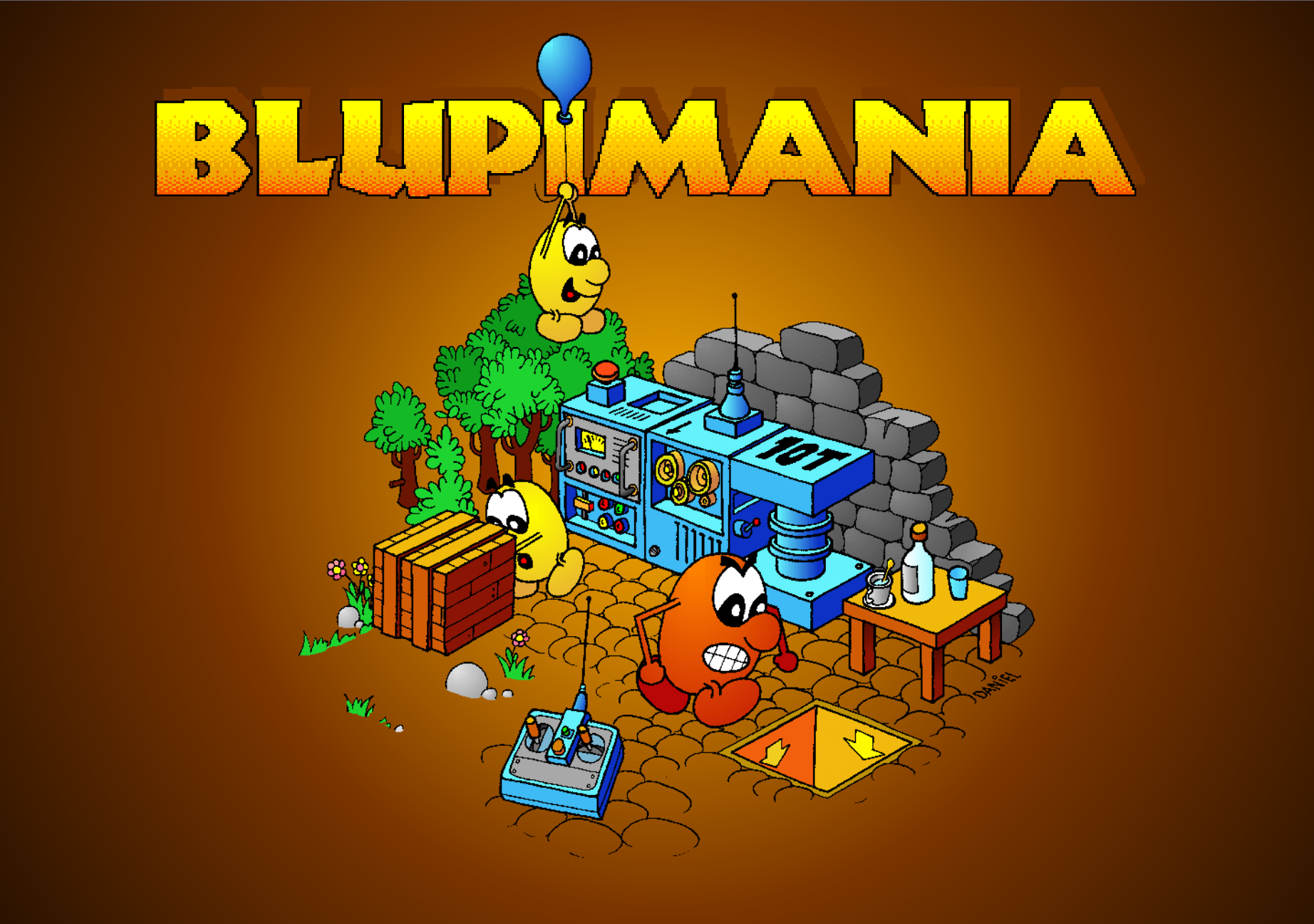 Cover image for Blupimania
