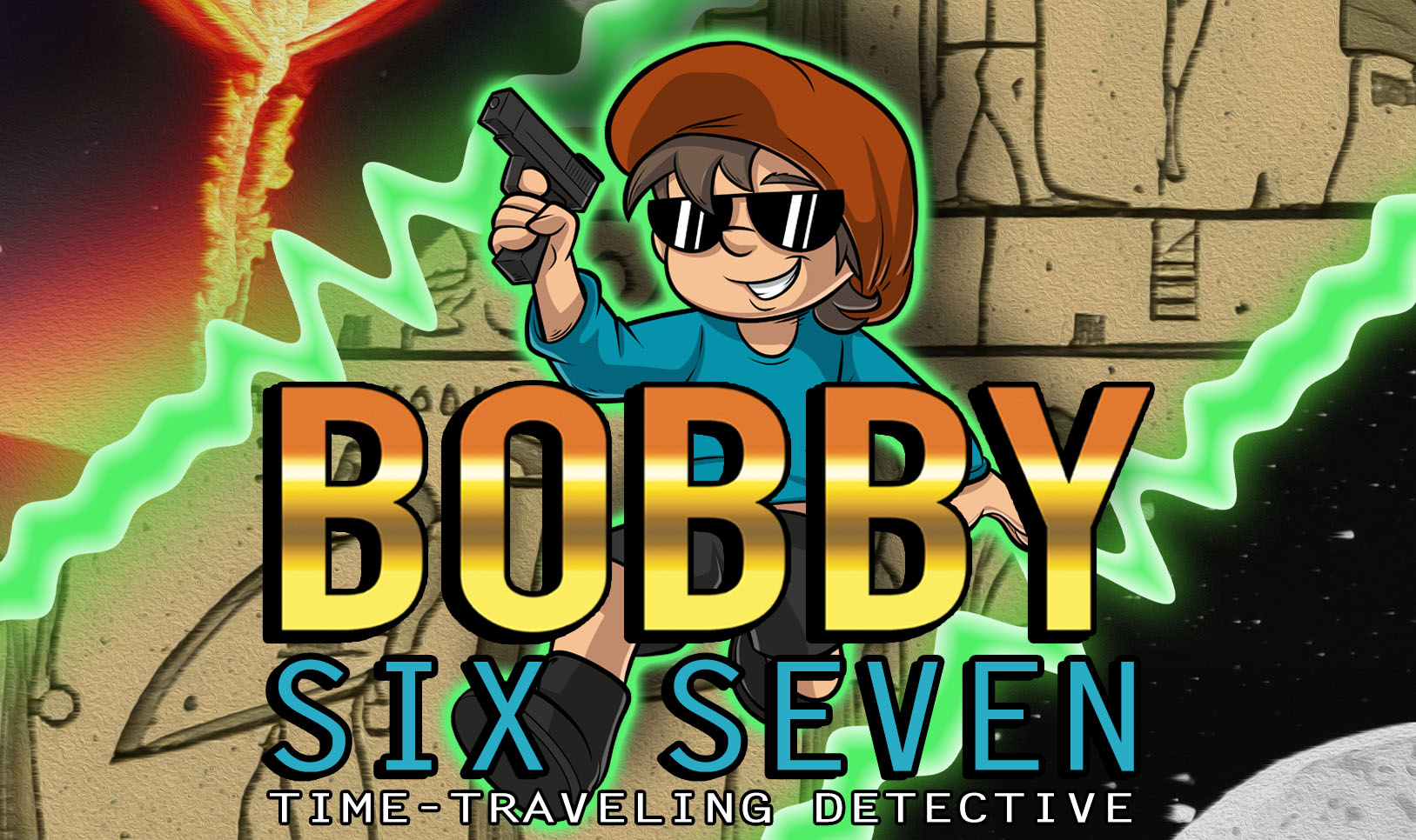 Bobby Six Seven: Time Traveling Detective (NES ROM) by calgames