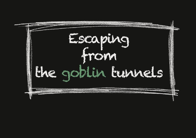Cover image for Escaping from the Goblin Tunnels (Thai/Eng)