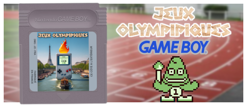 Jeux Olympipiques Paparis 2024 Game Boy