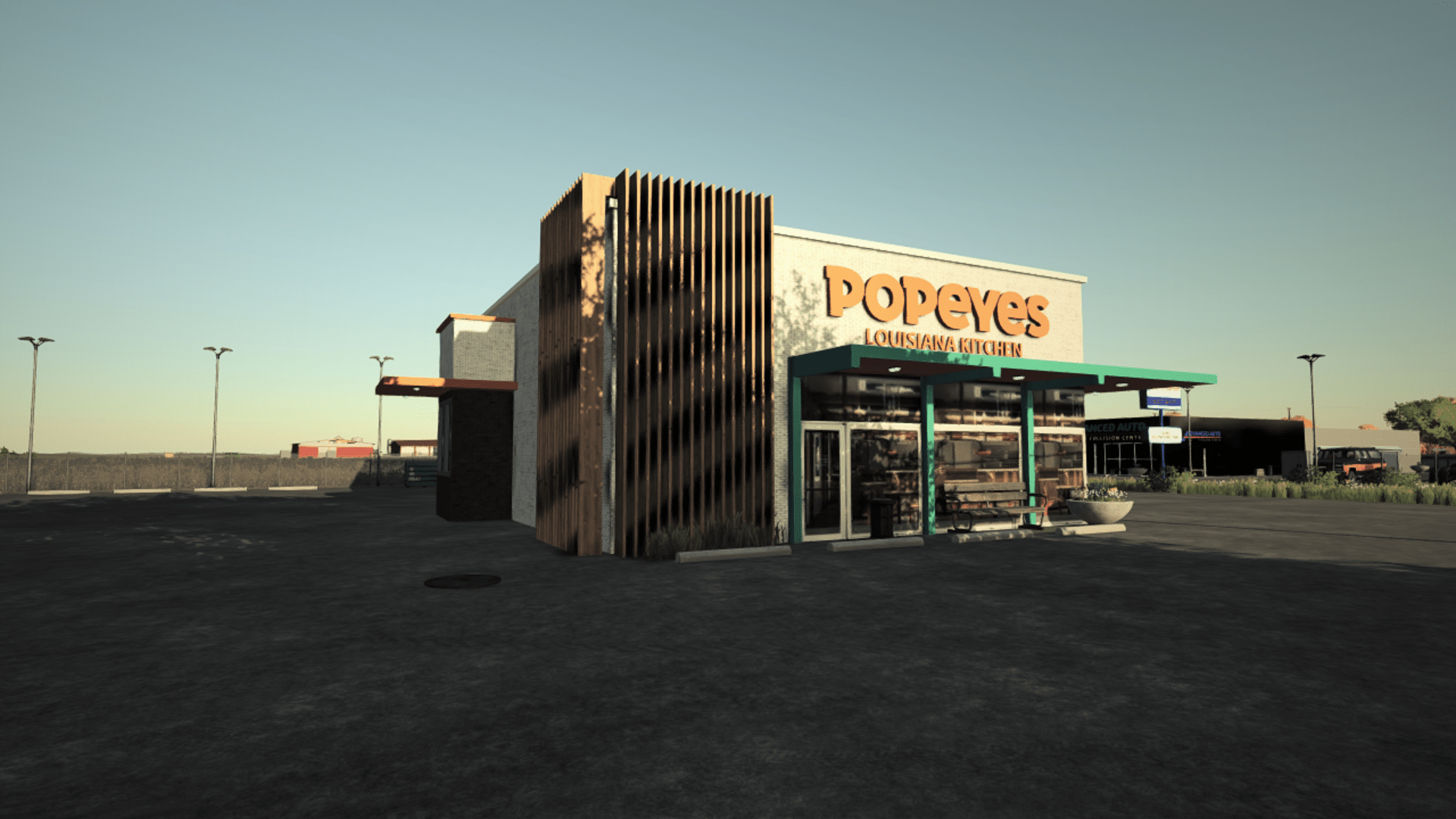 FS22 Popeye's Chicken Sellpoint