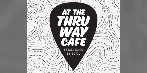 Cover image for At the Thru Way Cafe
