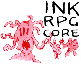 INK R.P.G. - CORE   - Draw your way to adventure.  Now with 16 pages of content! 