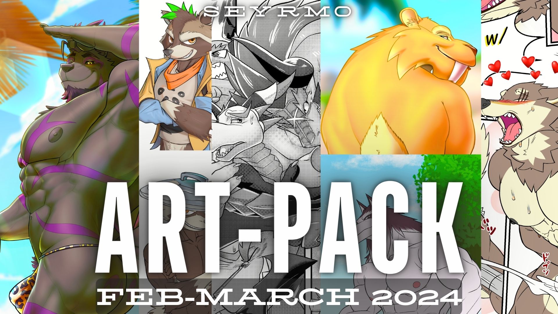 NSFW Art pack Feb - Marh 2024