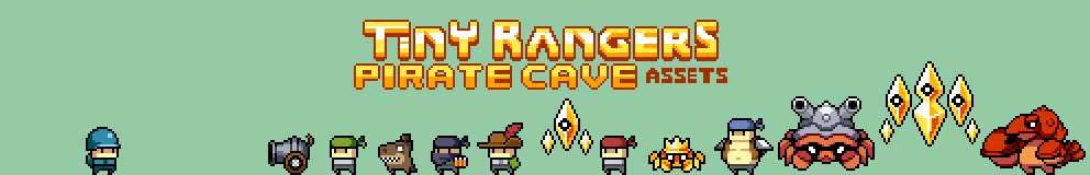 Tiny Rangers : Pirate Cave Assets