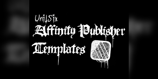 Cover image for Utility - Affinity Publisher Templates || Compatible with Mörk Borg
