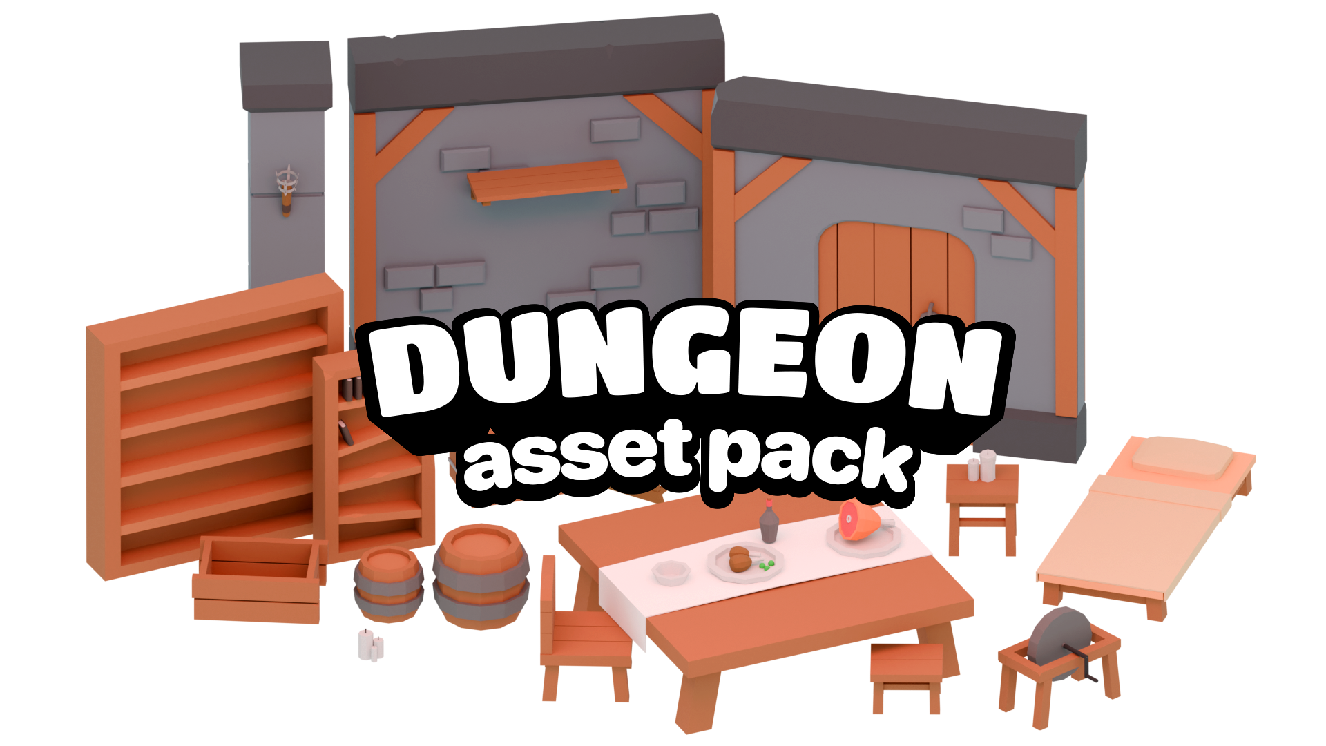 Dungeon - Low Poly Asset Pack
