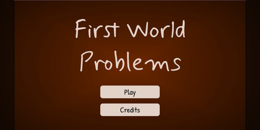 Cover image for First World Problems