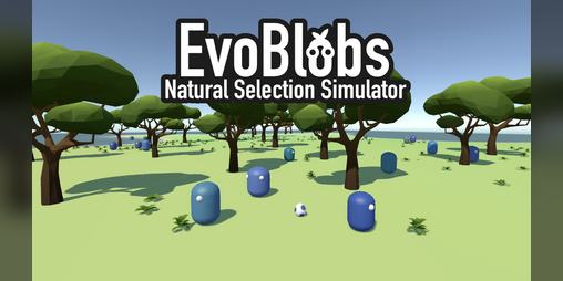 Cover image for EvoBlobs: Natural Selection Simulator