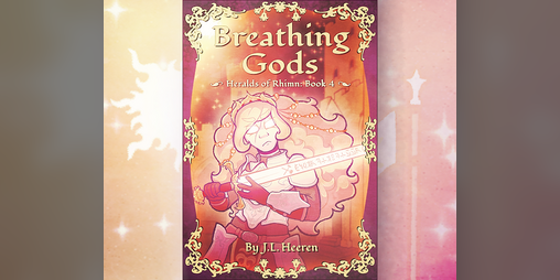 Cover image for Breathing Gods (Heralds of Rhimn, 4)