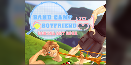 Cover image for Band Camp Boyfriend Digital Art Book