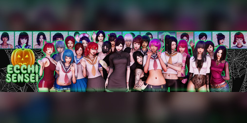 Cover image for Ecchi Sensei Halloween Special (NSFW)