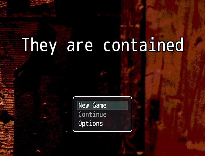 Cover image for They are Contained
