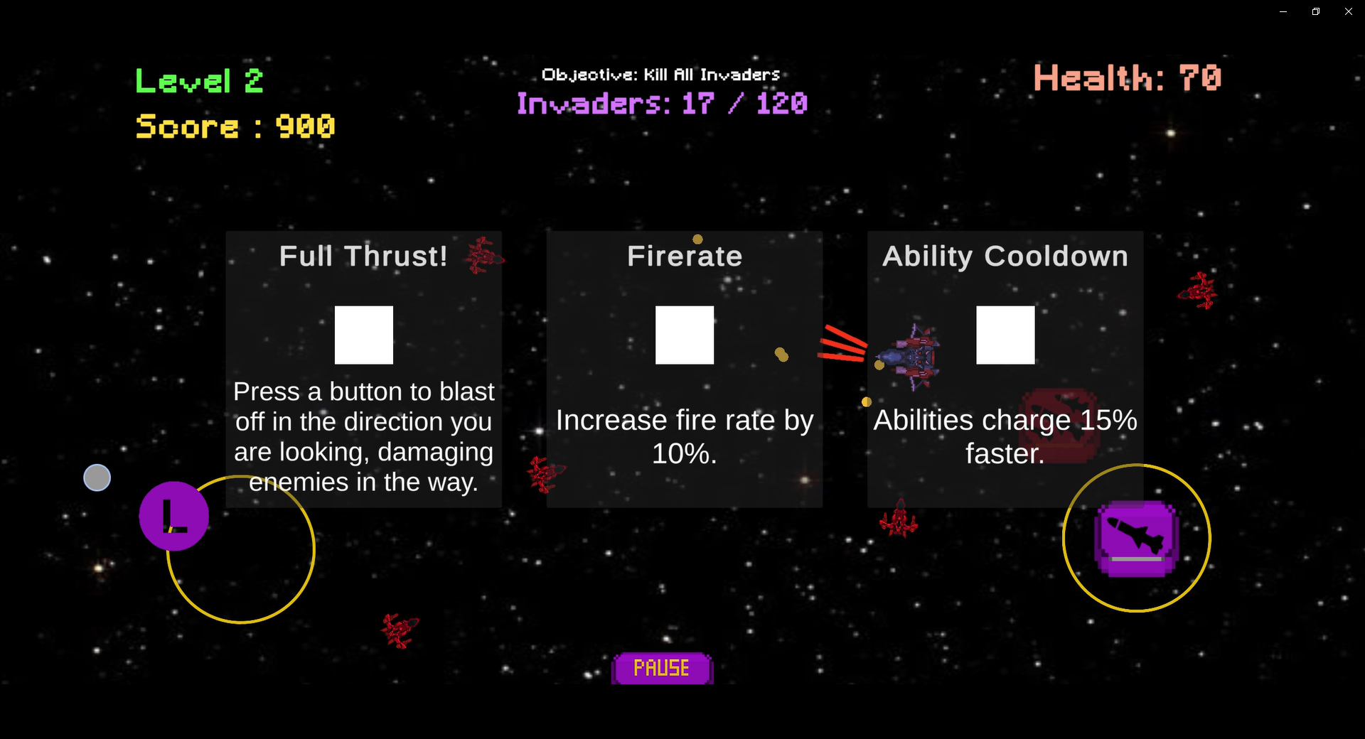 Space Fight 2D Mobile (Non AR)