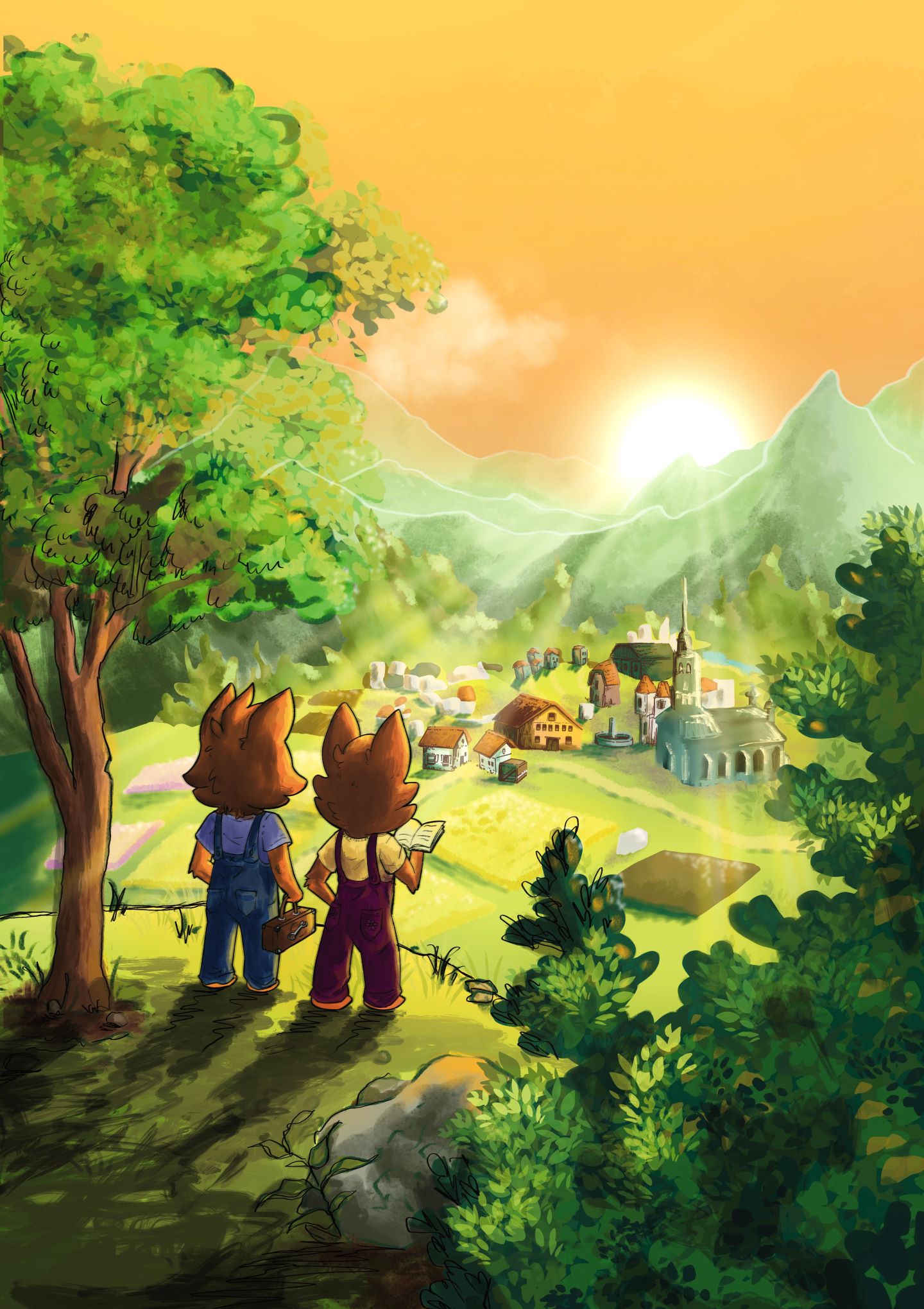 Cover image for Carl und Cari: Trubel in Tierstadt