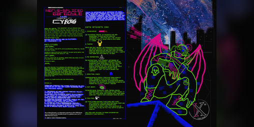 Cover image for A Nerve-Spliced Gargoyle - Cy Borg