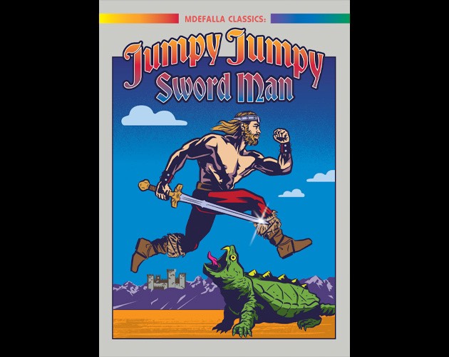 Cover image for Jumpy Jumpy Sword Man